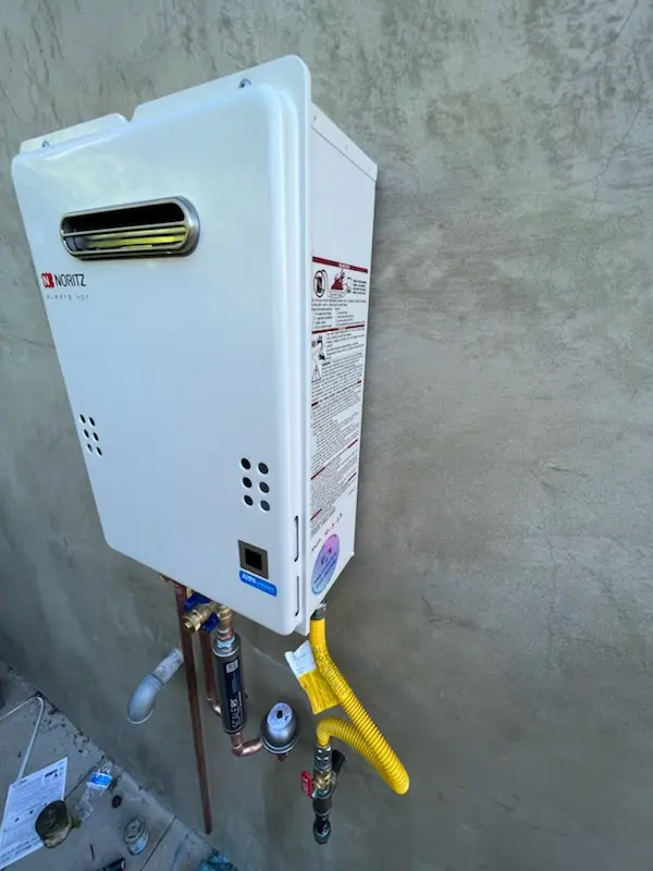 Tankless water heater installation for Clark Corners homes